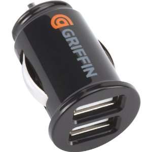 Griffin Dual USB Car Charger (Black)