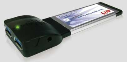 Mukki Notebook USB 3.0 Express Card - 2 x USB3.0 (5.0Gbps) , USB2.0 backward compatible