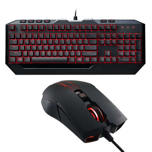 Coolermaster Devastator II Keyboard + Mouse Gaming Combo - RED LED