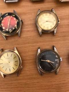 Ten watches for sale (winding). Very unusual lot. See pictures as part of the description