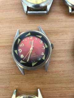 Ten watches for sale (winding). Very unusual lot. See pictures as part of the description