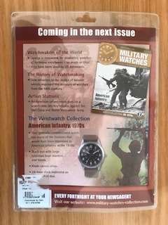 TWO COLLECTABLE MILITARY REPLICA WATCHES-FRENCH SEAMAN AND GERMAN NAVAL COMMANDO-UNOPENED