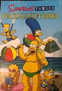 TWO VERY COLLECTABLE SIMPSON COMICS (160 PAGE BOOK FORMAT)