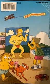 TWO VERY COLLECTABLE SIMPSON COMICS (160 PAGE BOOK FORMAT)