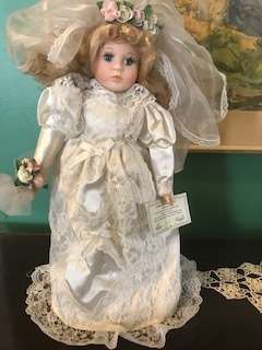 FOUR VERY ARTISTIC PORCELAIN LADIES FOR ONE BID-ONE WITH CERTIFICATE (COA)