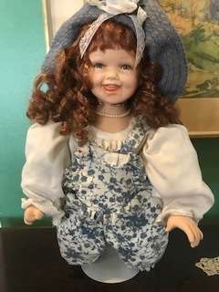 FOUR VERY ARTISTIC PORCELAIN LADIES FOR ONE BID-ONE WITH CERTIFICATE (COA)