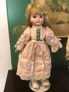 FOUR VERY ARTISTIC PORCELAIN LADIES FOR ONE BID-ONE WITH CERTIFICATE (COA)