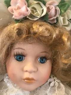 FOUR VERY ARTISTIC PORCELAIN LADIES FOR ONE BID-ONE WITH CERTIFICATE (COA)