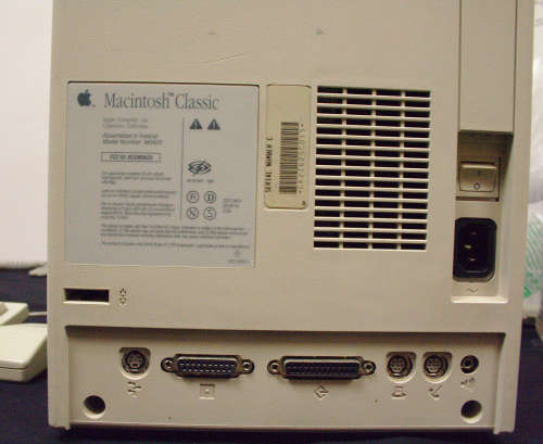 Macintosh Classic Personal Computer