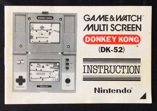 Nintendo Game and Watch Donkey Kong (Very tidy. Very complete.)
