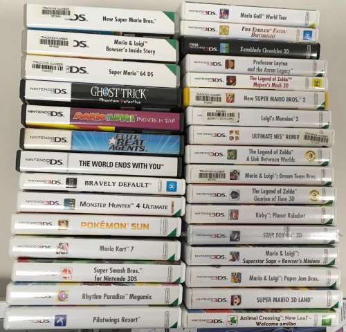 Mint Nintendo 3D and 3DS Collection