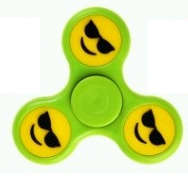 SMILEY GLO IN THE DARK HAND FIDGET SPINNER - NEWEST CRAZE IN SOUTH AFRICA FOR KIDS AND ADULTS