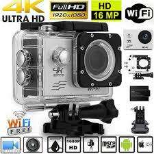 4K WiFi Waterproof Sports Action Camera - Ultra HD - Super Wide Angled Lens - HDMI with REMOTE