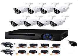 CCTV SURVEILLANCE KITS - 8 CHANNEL - 1200TVL INDOOR /OUTDOOR CAMERAS (3G & Internet remote viewing)