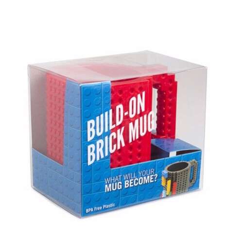 Build-On Brick Mug....LATEST KIDS CRAZE !!!!