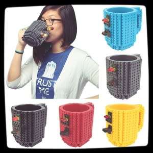 Build-On Brick Mug....LATEST KIDS CRAZE !!!!