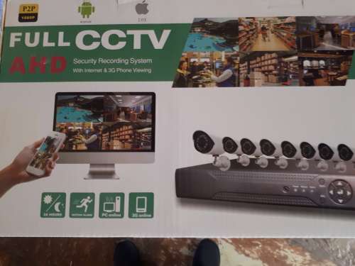 CCTV SURVEILLANCE KITS - 8 CHANNEL - 2000TVL INDOOR /OUTDOOR CAMERAS (3G & Internet remote viewing)