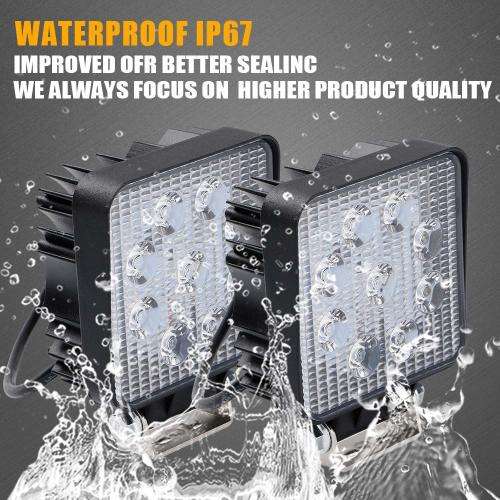 27W LED WORK SPOT LIGHTS