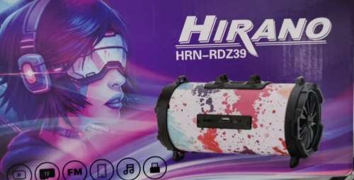 **Hirano Portable Music boombox** Music at your ears!! One of the best boomboxes on the market!!