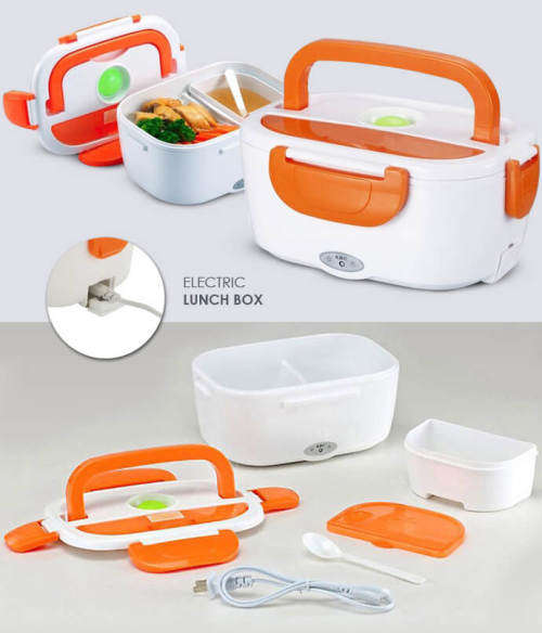 Portable Electronic Heating Lunch Box - A Must Have !!