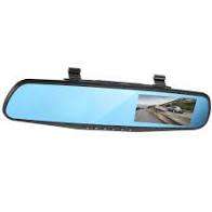 Rear view Mirror Vehicle BlackBox DVR - Dual Channel - Display Screen