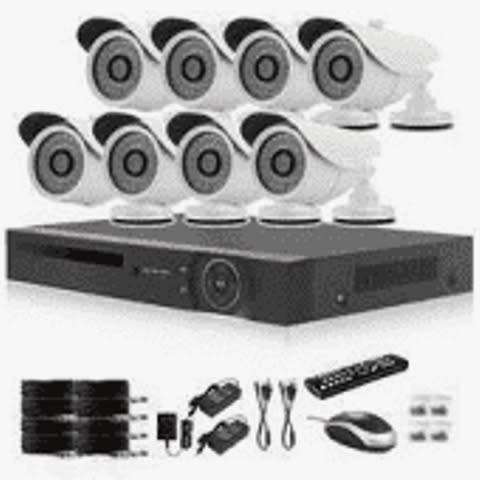 8 Channel 5MP AHD Latest Software CCTV System