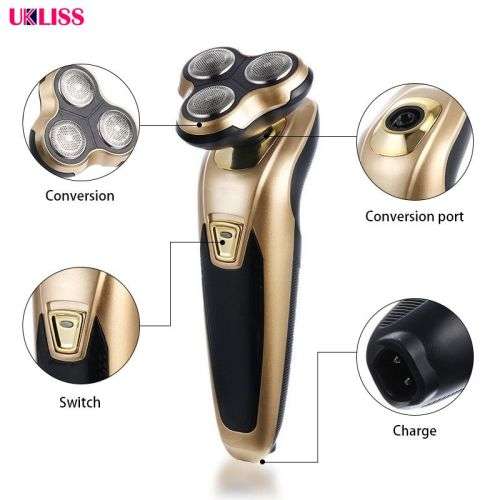 3-in-1 Electric Portable Beard, Nose, Ear Trimmer/Shaver