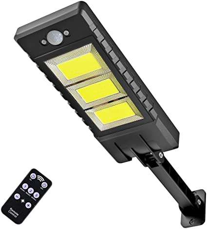Latest Solar Induction COB Wall Light with Remote Control !!! - Motion Sensor