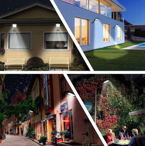 Latest Solar Induction COB Wall Light with Remote Control !!! - Motion Sensor