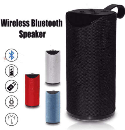 Splashproof Portable Wireless Bluetooth Speaker