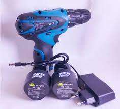 LIDUO/NATORO 12V CORDLESS DRILL COMPLETE IN CASE