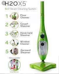 All in One H2OX5 Mop - 5 in 1 Steam Cleaner