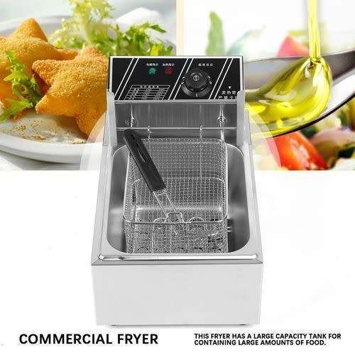 Commercial Electric Chips Deep Fryer - 4.5L - 2500W