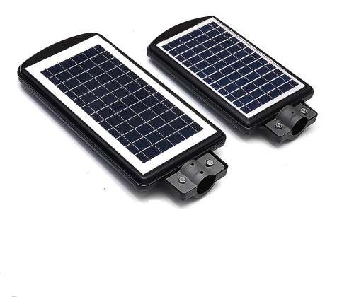 50w / 100w Combo IP65 LED Solar Street Light With Remote Control and wall mount pole