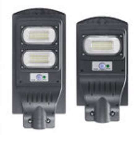 50w / 100w Combo IP65 LED Solar Street Light With Remote Control and wall mount pole