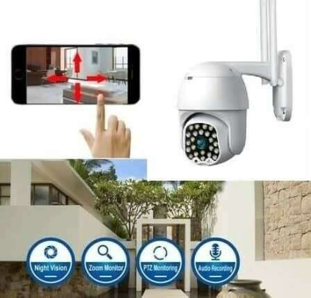 Outdoor Surveillance Camera - Wi-Fi - IR Night Vision - Waterproof - 2 Way Audio - Full HD