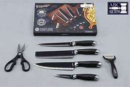 6Pc Non-Stick Coating Finishing Knife set