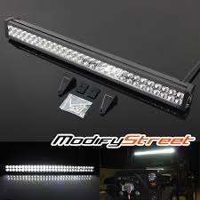SUPER BRIGHT 120W CURVED Off Road 4x4 Mount On Spot/Flood Light Bar