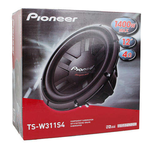 PioneerÂ® Car Audio 12" Champion Sub SVC 4 ohm Subwoofer 1,400W