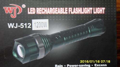 Rechargeable  1200W  LED  Outdoor  Flashlight - Great to have handy !!!