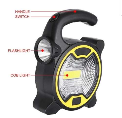 PORTABLE LED  LIGHT - WITH SIDE FLASHLIGHT - GREAT TO HAVE!!!!