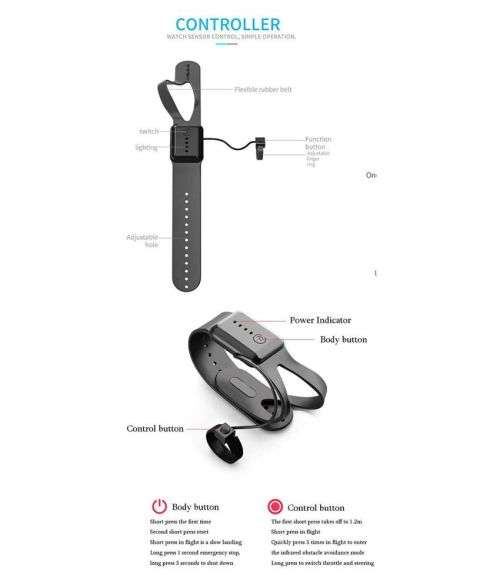 HELICOPTER - Hand Controlled Induction Flight - Wireless Remote !!! Great for the Kids !!!