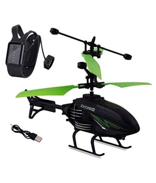 HELICOPTER - Hand Controlled Induction Flight - Wireless Remote !!! Great for the Kids !!!