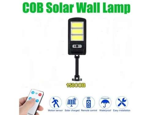 Greatest Solar Wall Light 150 COB with Remote Control !!! - Motion Sensor