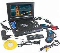 Portable EVD/DVD with TV Player/USB Game