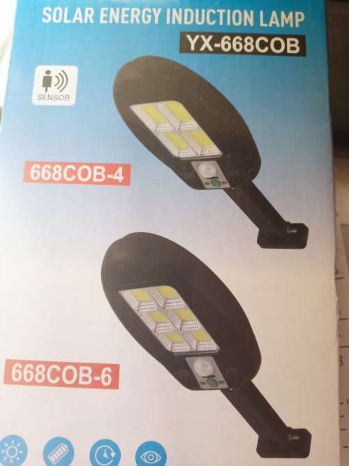 Latest Solar Induction 668COB-4  Light with Remote Control !!! - Motion Sensor