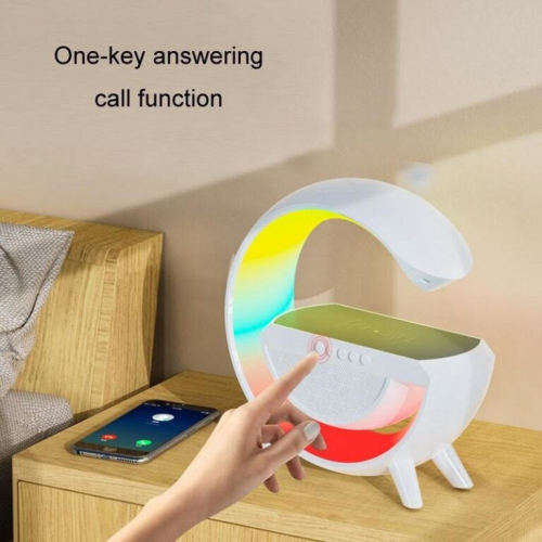 Rainbow Light -Wireless Charger- Bluetooth Speaker - 15W - 3 in 1