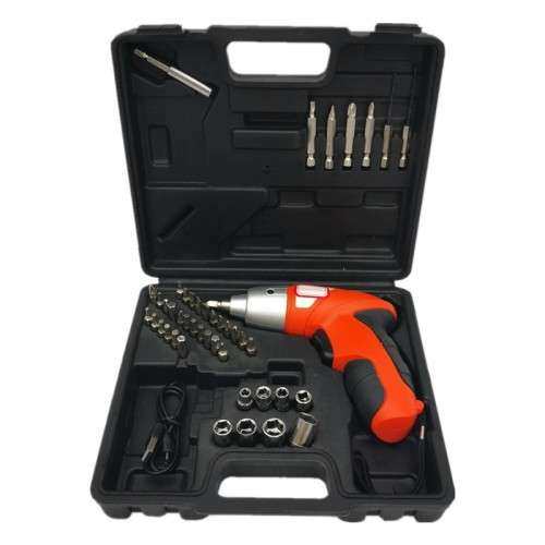 45Pcs 4.8V Rechargeable Electric Cordless Screwdriver Drill Set