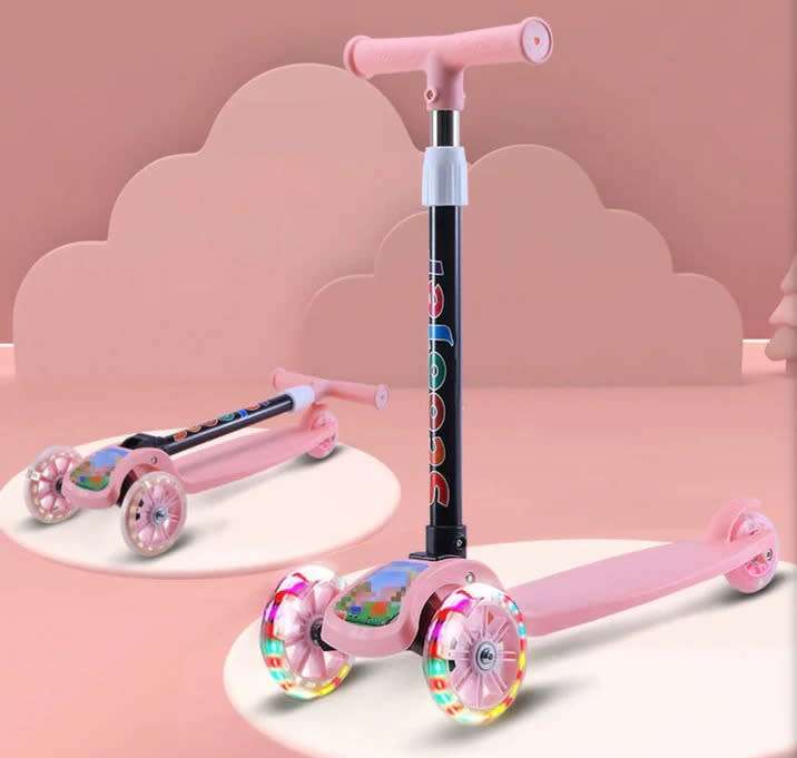 KIDS COMBO DEAL!!!! Conti 140cm Trampoline - 200kg Load Capacity + Conti Kids Push 3 Wheel Scooter -