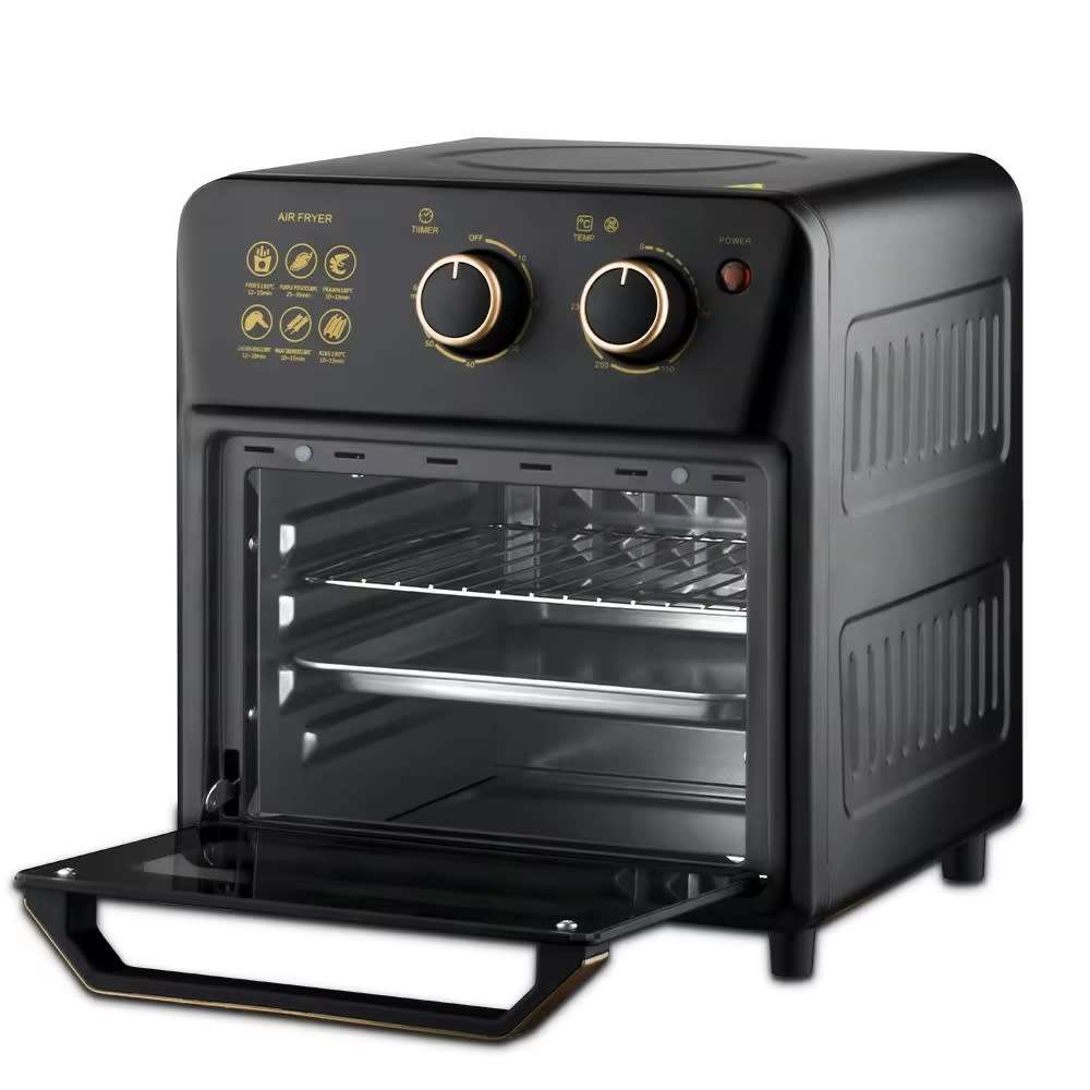 RAF Retro Finish 2-in-1 Electric Oven AND Air Fryer - Temperature Control - 1250W